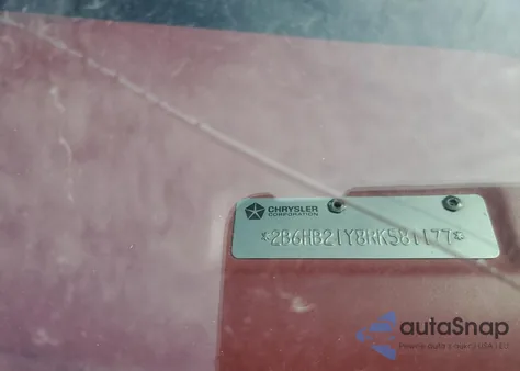 1994 Dodge Ram Van B250 z USA, uszkodzony, nr VIN 2B6HB21Y8RK581177